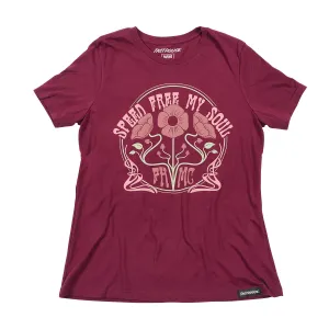 Trinity Women's Tee - Maroon