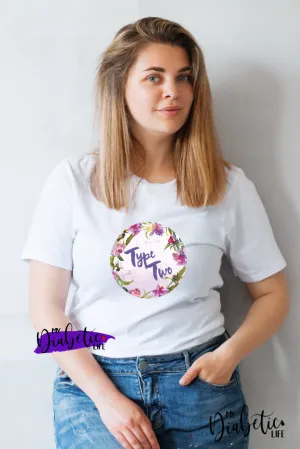 Type two Floral Emblem - Unisex T-Shirt