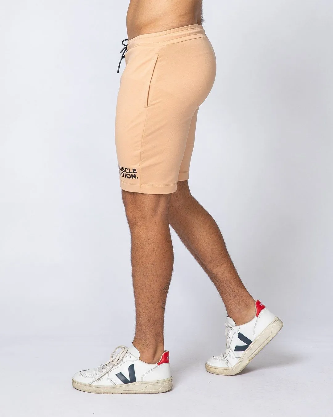 Ultimate Tapered Fit Shorts - Biscuit
