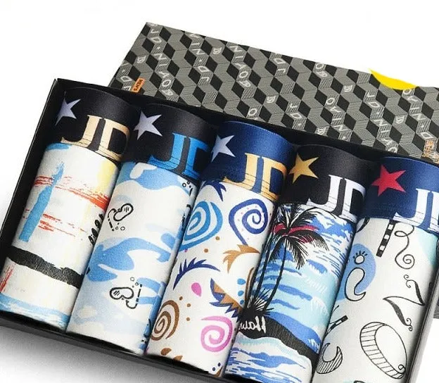 Underwear Men Cotton Boxer Homme Brand Underpants Male Panties Shorts U Convex Pouch