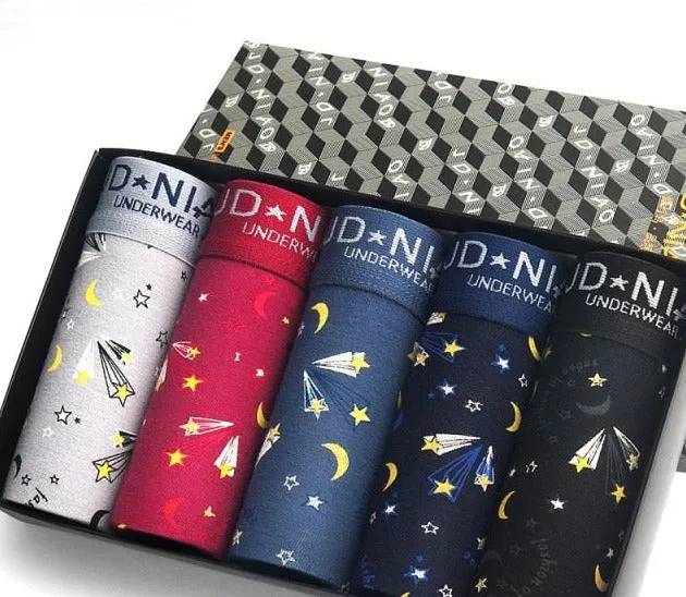 Underwear Men Cotton Boxer Homme Brand Underpants Male Panties Shorts U Convex Pouch