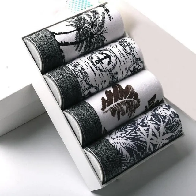 Underwear Men Cotton Boxer Homme Brand Underpants Male Panties Shorts U Convex Pouch