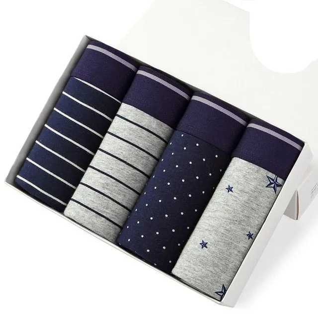 Underwear Men Cotton Boxer Homme Brand Underpants Male Panties Shorts U Convex Pouch