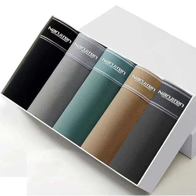 Underwear Men Cotton Boxer Homme Brand Underpants Male Panties Shorts U Convex Pouch