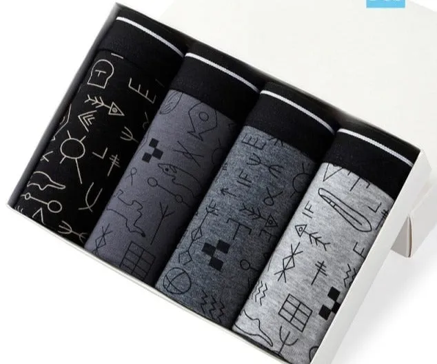 Underwear Men Cotton Boxer Homme Brand Underpants Male Panties Shorts U Convex Pouch