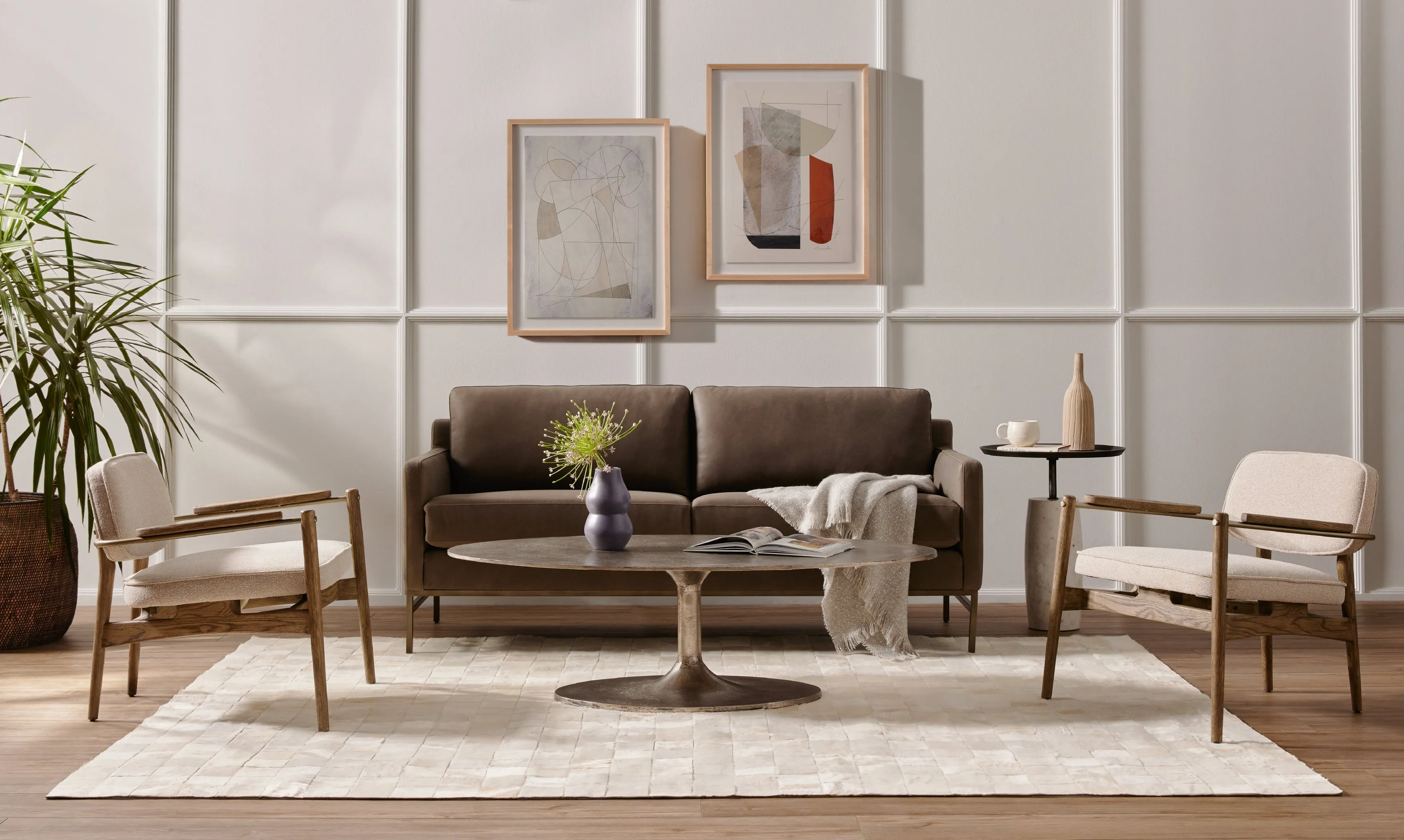 Vanna Sofa - Umber Pewter