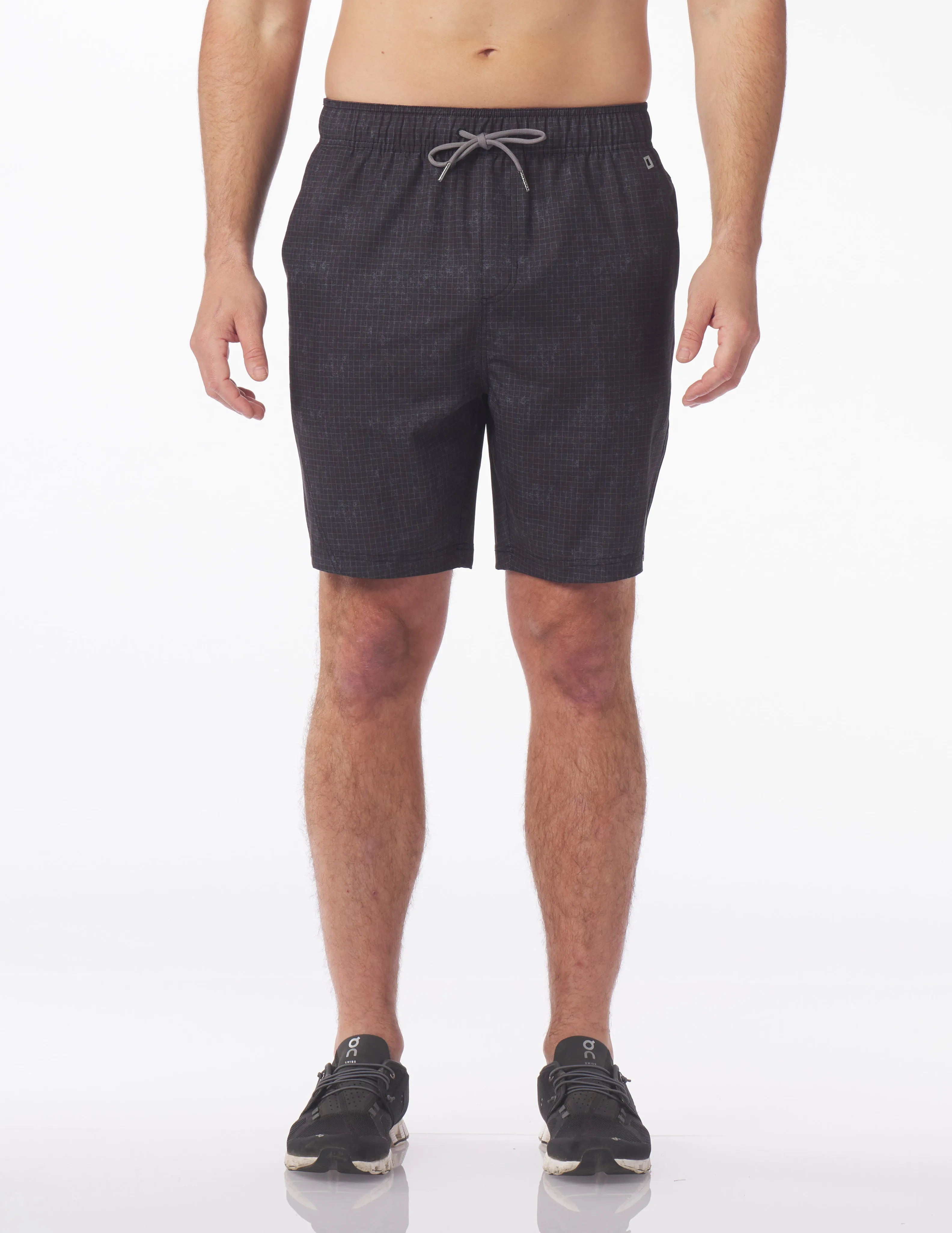 Versatility Short 7.5": Black Grid