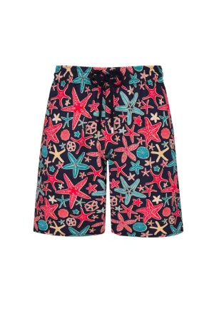 VILEBREQUIN Men Long Swim Shorts Holistarfish