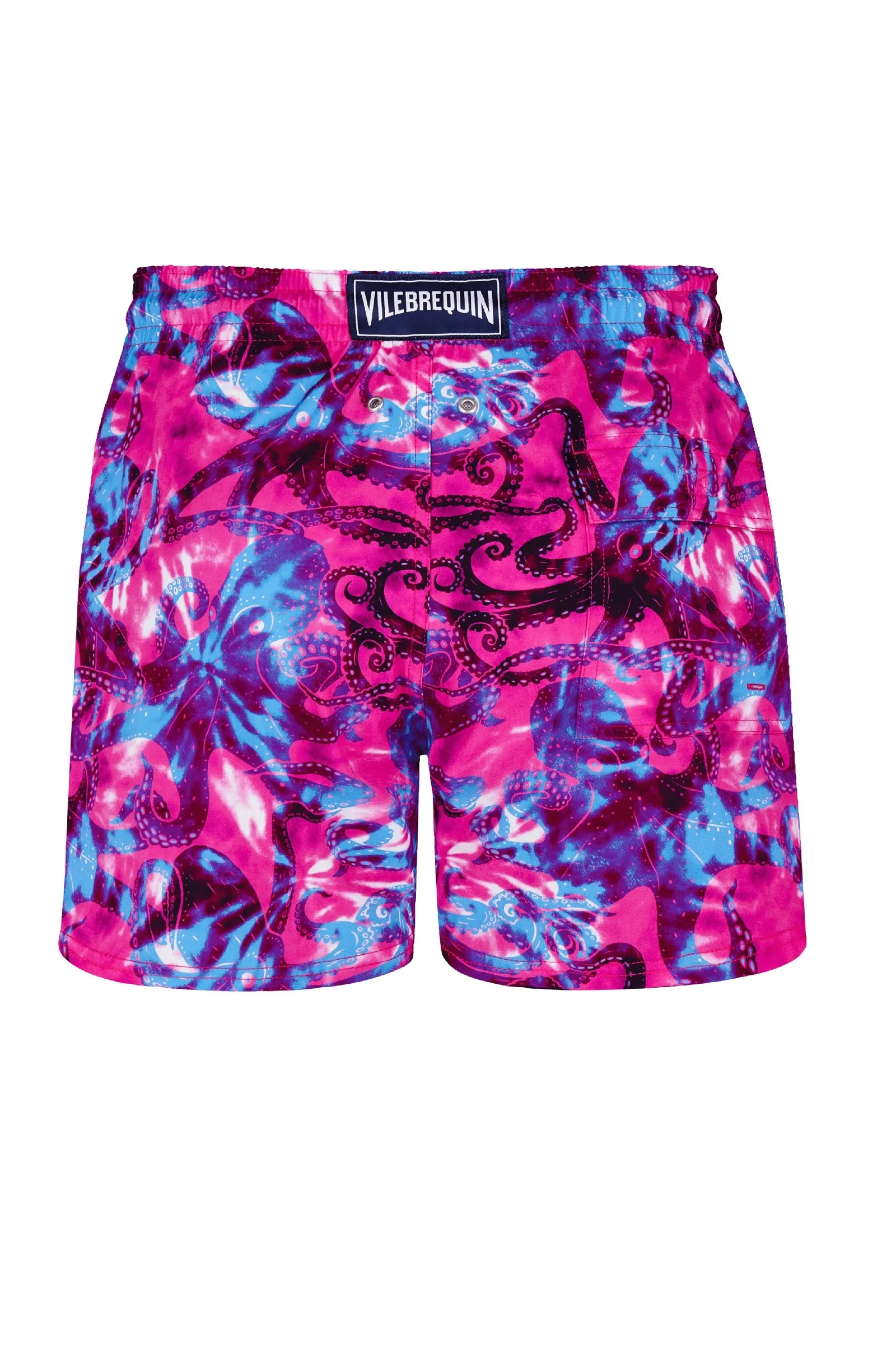 VILEBREQUIN Men Stretch Swim Shorts Poulpes Tie and Dye