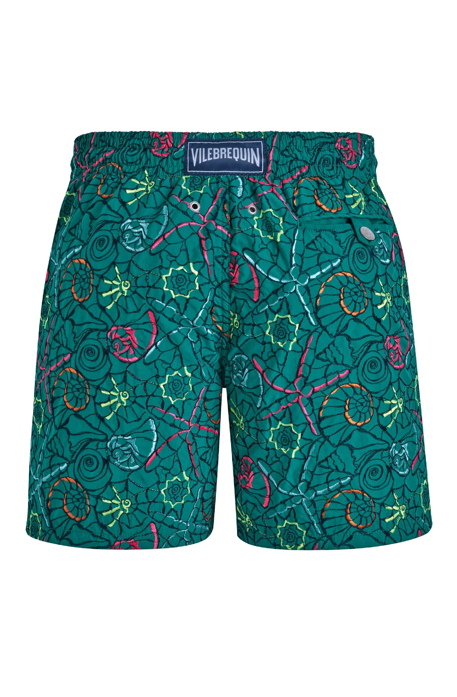 VILEBREQUIN Men Swim Shorts Embroidered Noumea Sea - Limited Edition