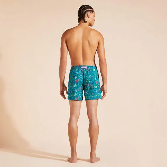 VILEBREQUIN Men Swim Shorts Embroidered Noumea Sea - Limited Edition