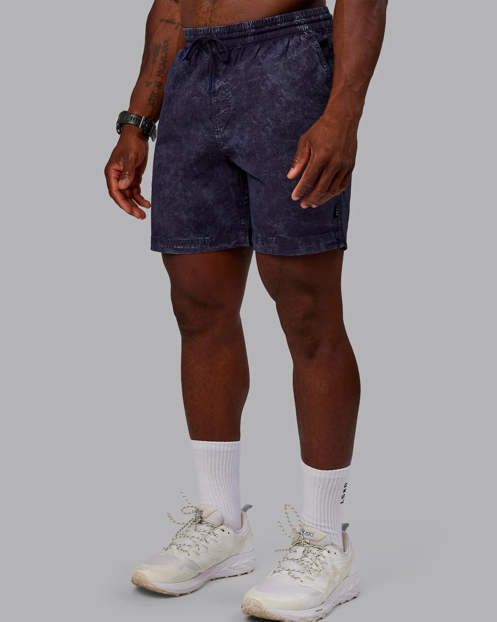 Washed Daily 7" Shorts - Midnight Blue