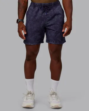 Washed Daily 7" Shorts - Midnight Blue