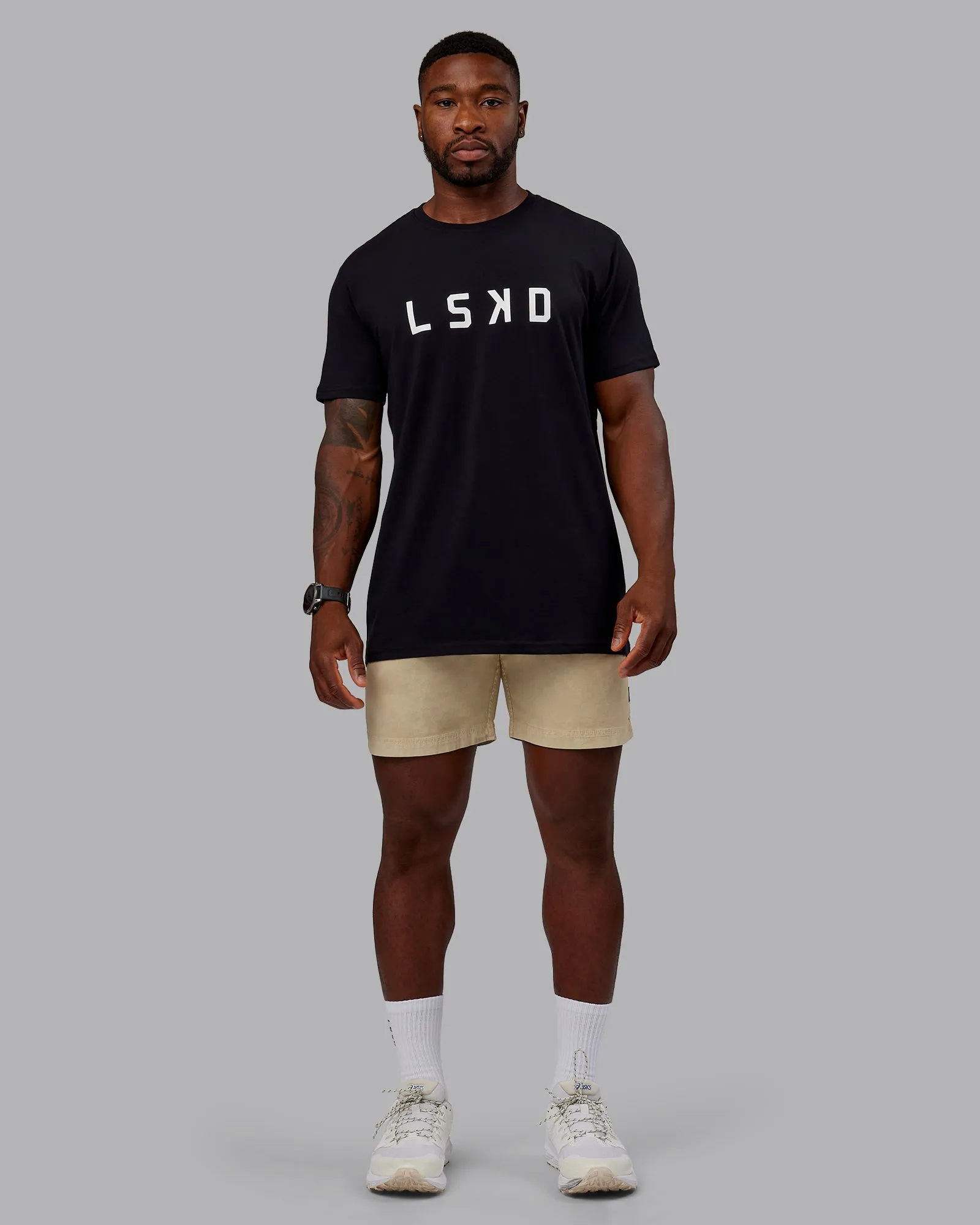 Washed Daily 7" Shorts - Pale Khaki