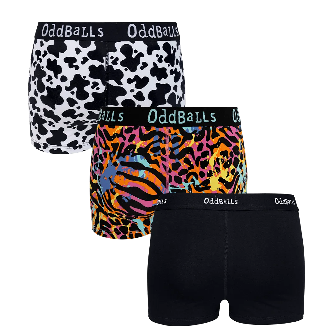 Weekend Bundle - Ladies Boxers 3 Pack Bundle