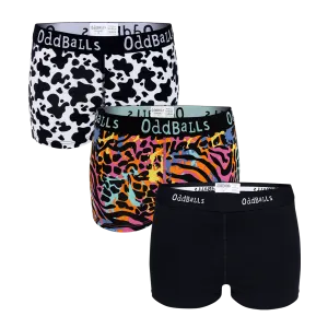 Weekend Bundle - Ladies Boxers 3 Pack Bundle