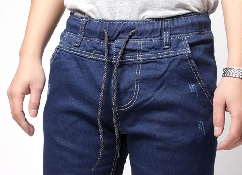 West Louis™ Shinny Washed Harem Jeans