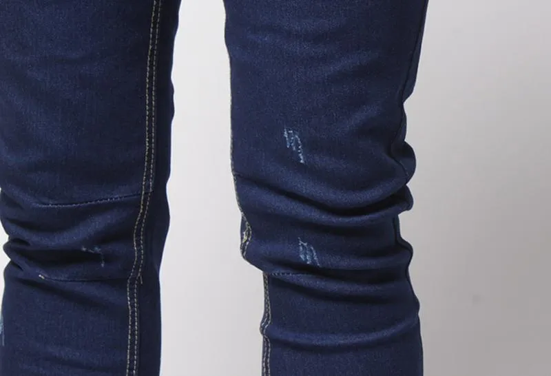 West Louis™ Shinny Washed Harem Jeans
