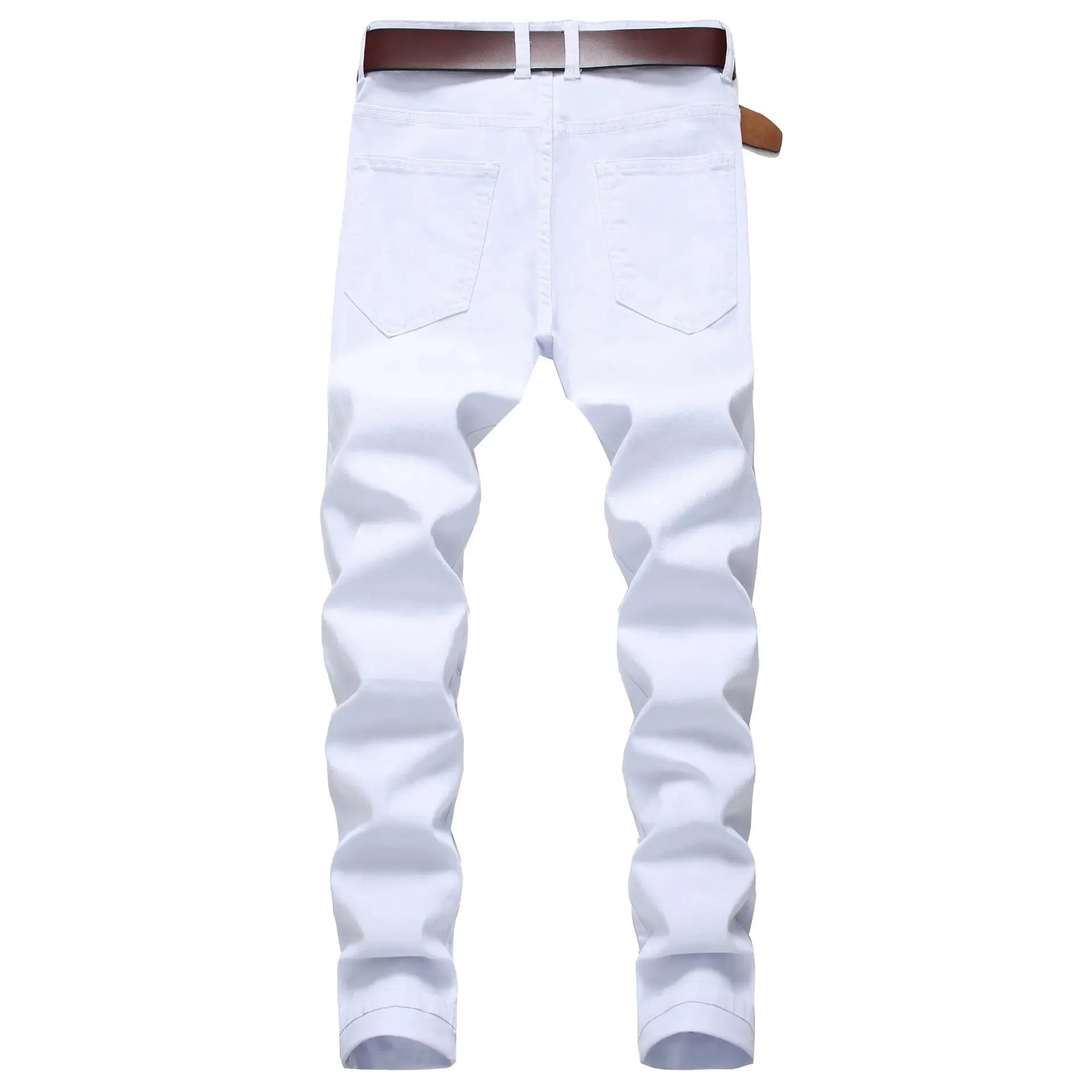 White Ripped Jeans