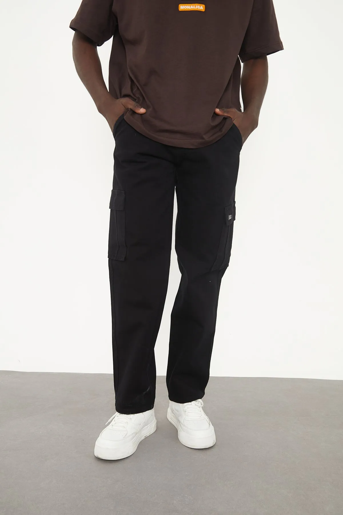 Wolfe Denim Baggy - Black Pockets