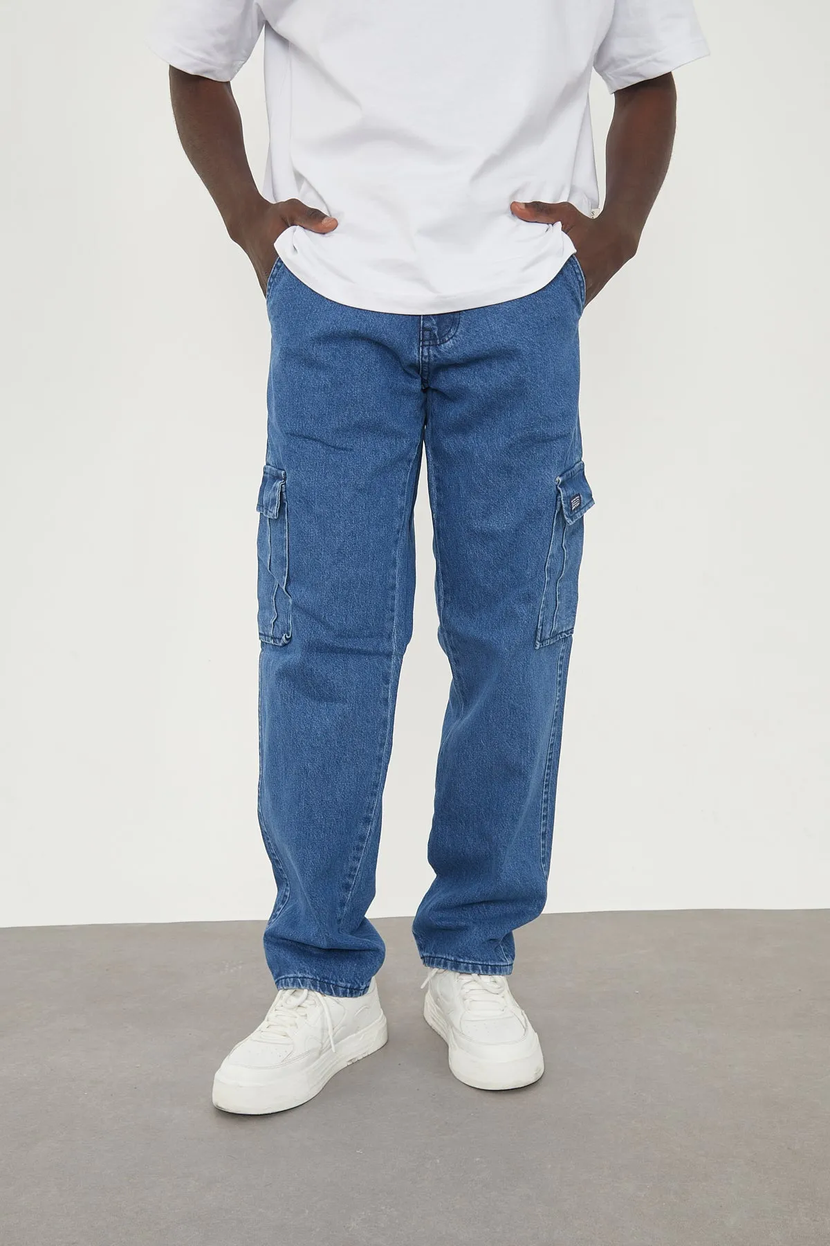 Wolfe Denim Baggy - Blue Pockets