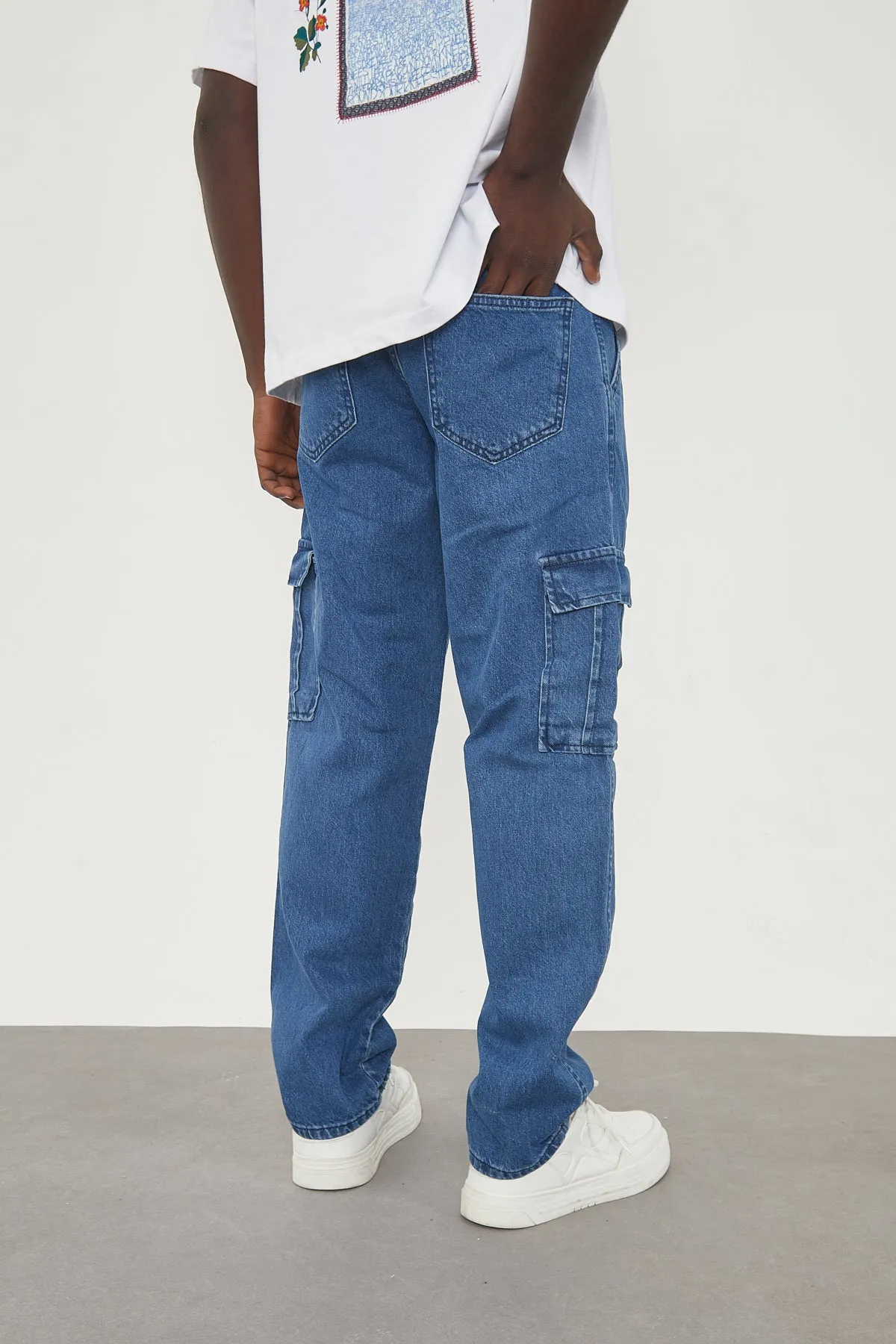 Wolfe Denim Baggy - Blue Pockets