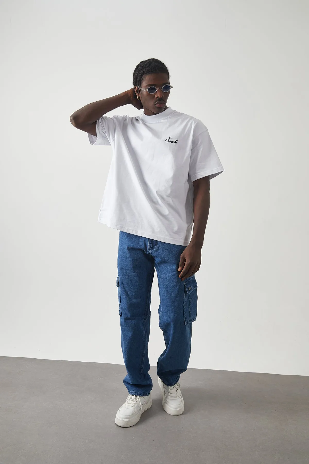 Wolfe Denim Baggy - Blue Pockets