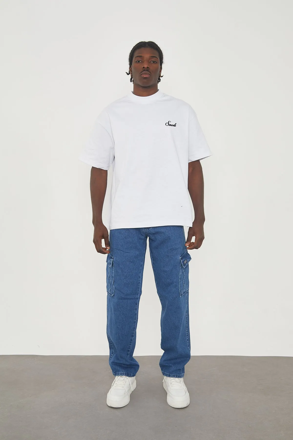 Wolfe Denim Baggy - Blue Pockets