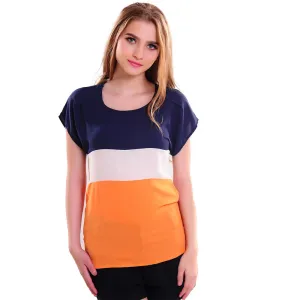 Women Shirts Fashion T-Shirts Ladies Shirts Red Green Stripe Color Lady Short Sleeve Plus Loose Size Tops T Shirts