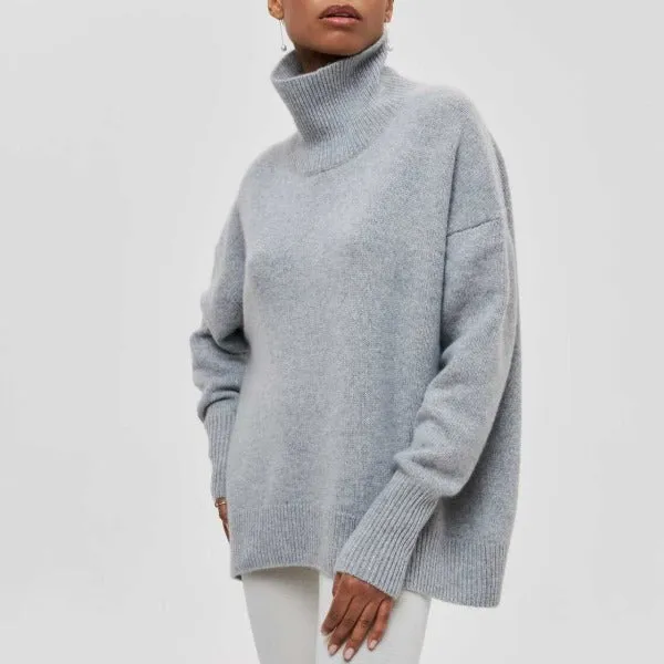 Women's Cozy Warm Oversized Turtleneck Sweater | Winter