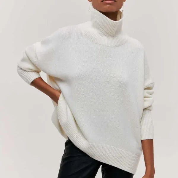 Women's Cozy Warm Oversized Turtleneck Sweater | Winter