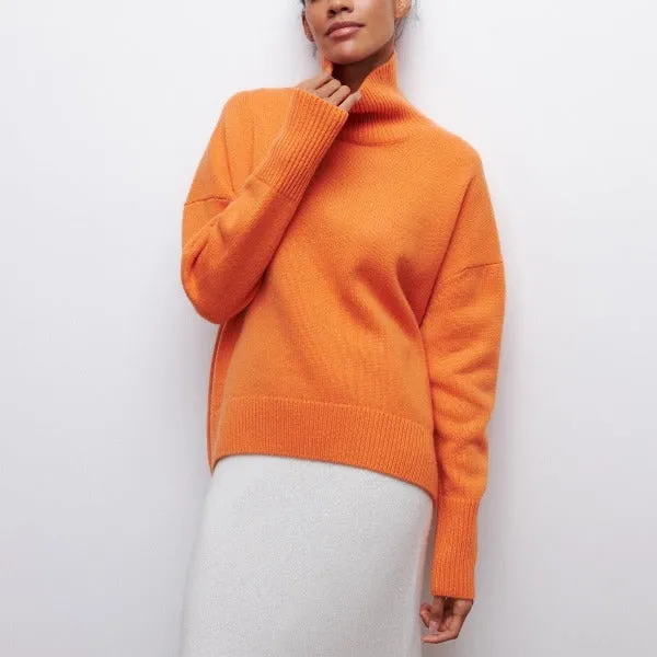 Women's Cozy Warm Oversized Turtleneck Sweater | Winter