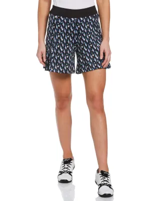 Womens Hummingbird Print Short