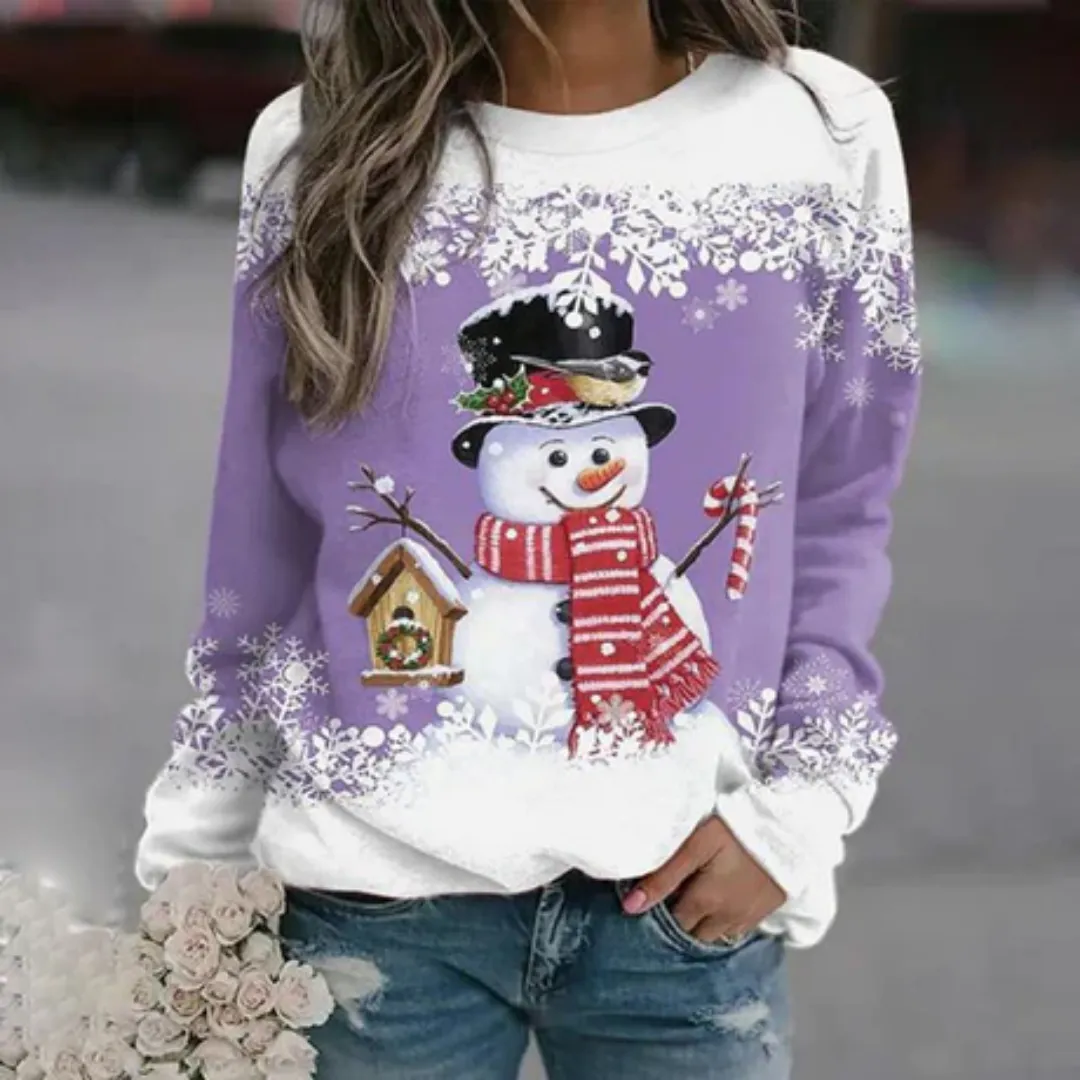 Women's Warm Christmas Sweater | Long