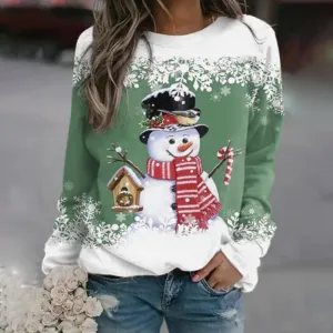 Women's Warm Christmas Sweater | Long
