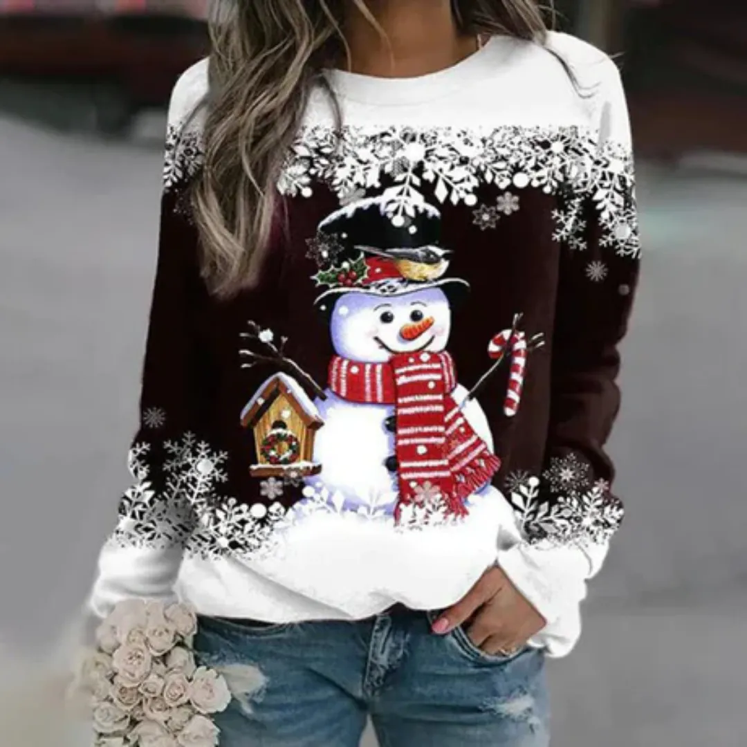 Women's Warm Christmas Sweater | Long