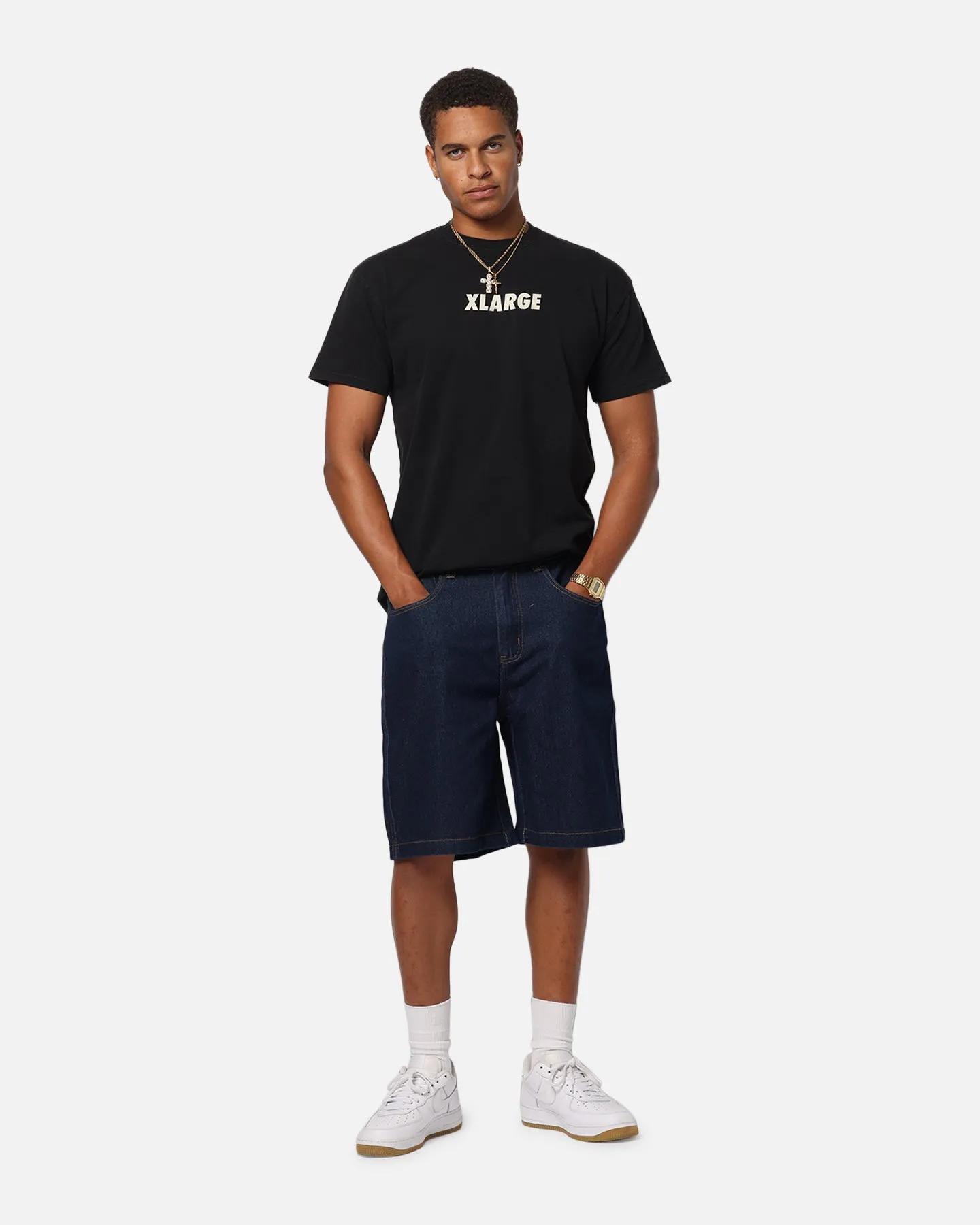 X-Large Bull Denim 91 Shorts Dark Indigo