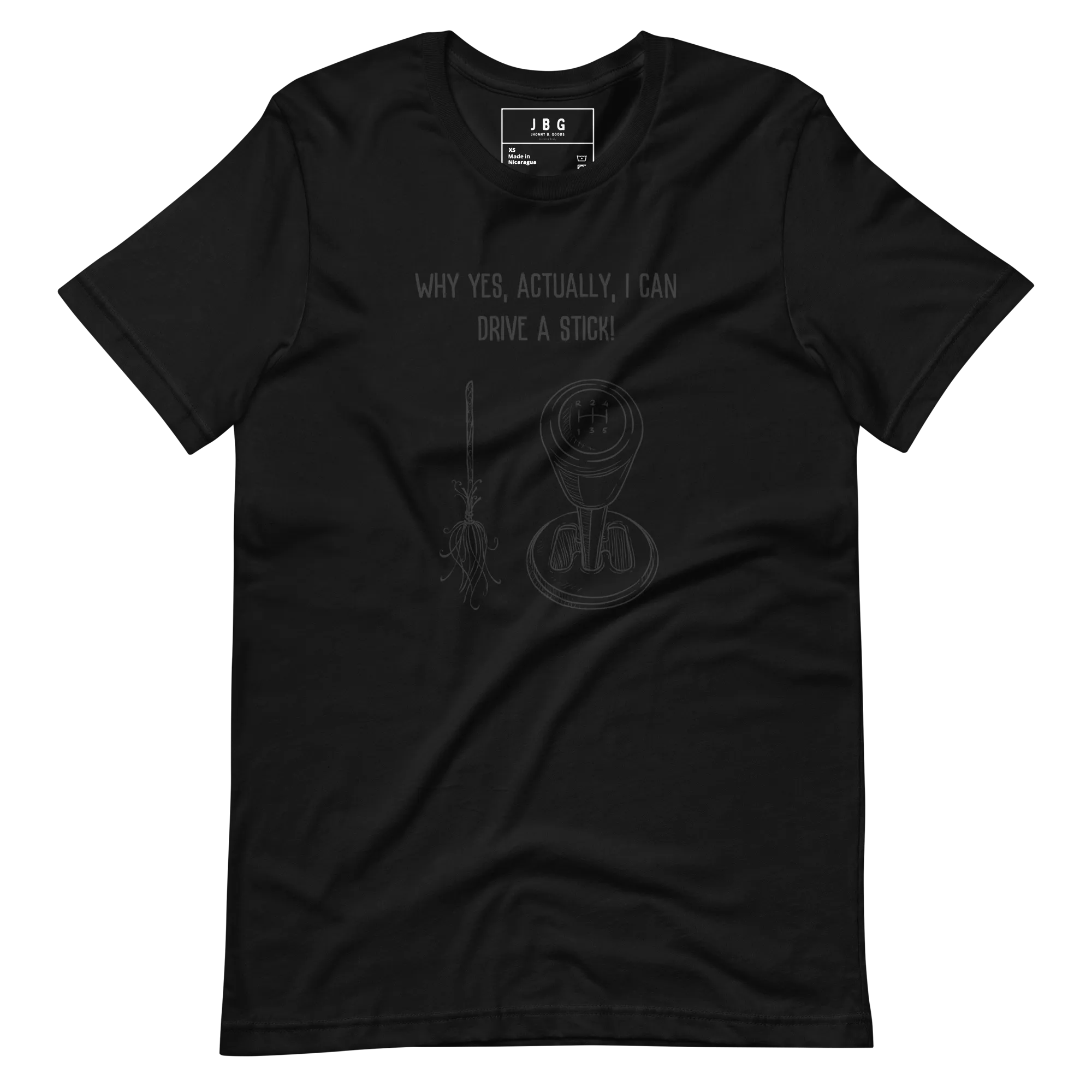 Yes I Can Drive A Stick Women's  t-shirt