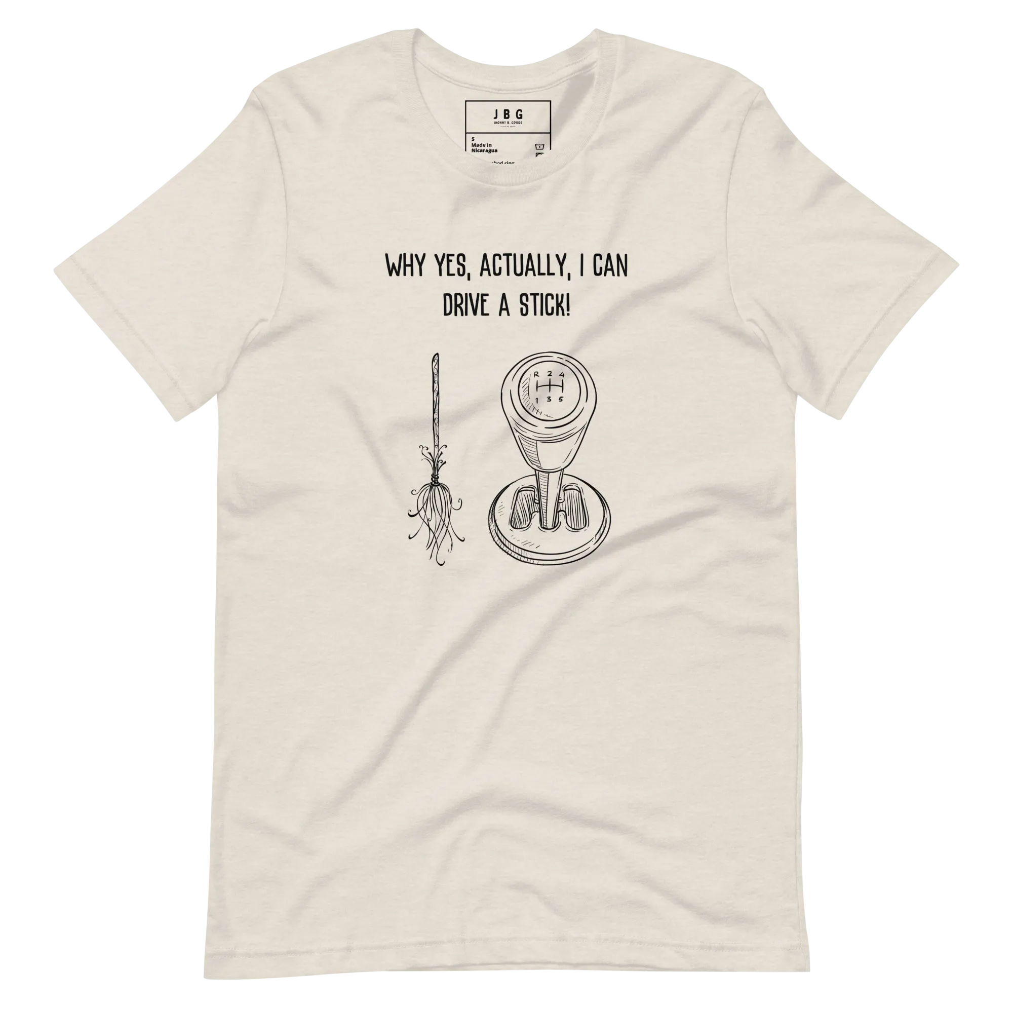 Yes I Can Drive A Stick Women's  t-shirt