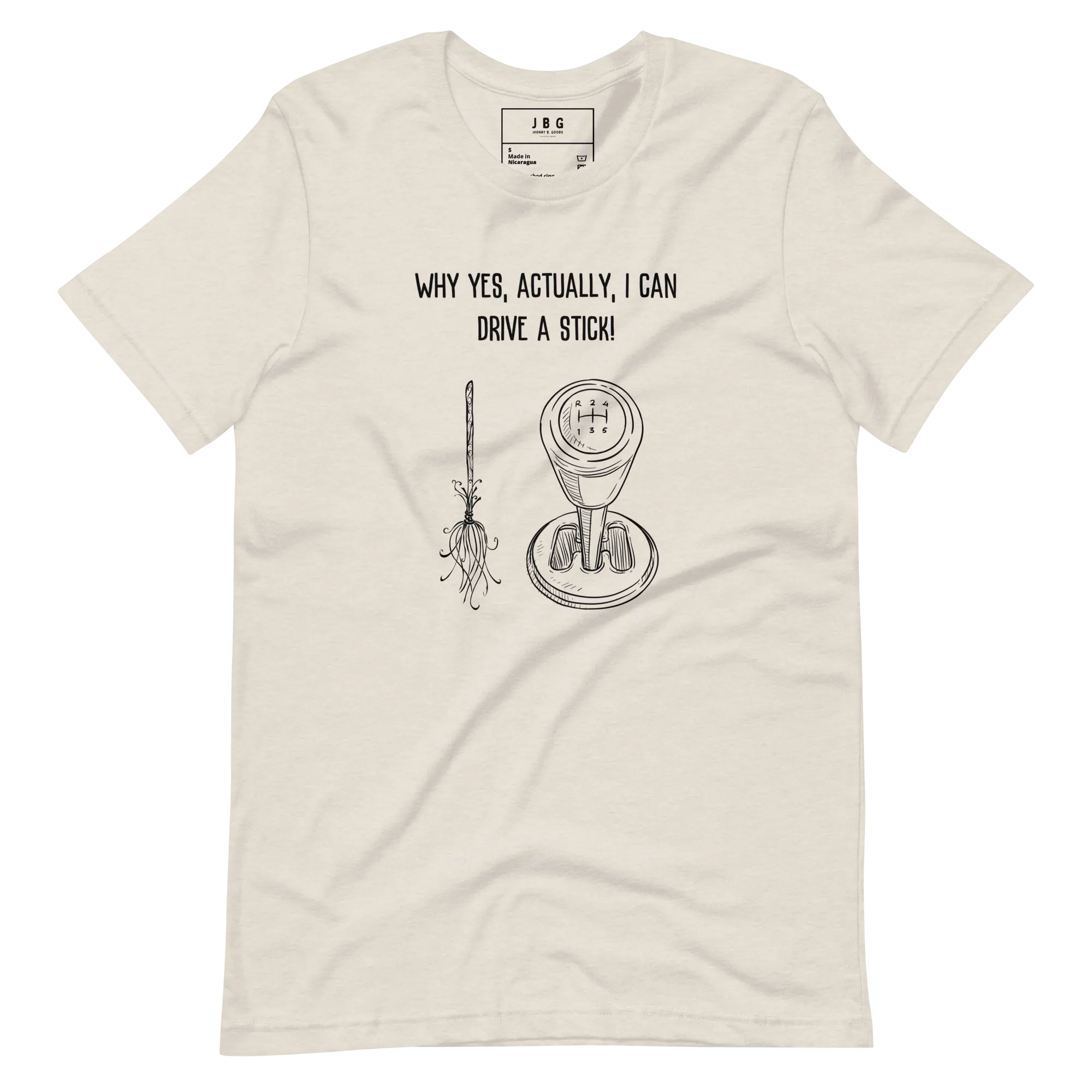 Yes I Can Drive A Stick Women's  t-shirt